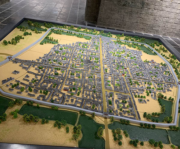 民丰县建筑模型